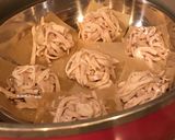 A picture of step 7 of Chewy Taro Shredded Cake.
