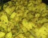 जीरा आलू (Jeera aloo recipe in hindi) रेसिपी चरण 3 फोटो