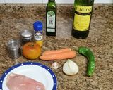 Foto del paso 1 de la receta: Estofado de carne blanca con patatas, buenísimo, light