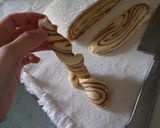 A picture of step 6 of Caramel Flavored Marble Bread.