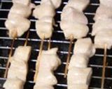 A picture of step 4 of Simple, Plump & Soft Chicken Tender Yakitori.
