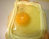 A picture of step 2 of For the Perfect Morning♡Easy♡♡Sunny-Side Up Toast.