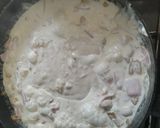 Foto del paso 12 de la receta: Pastas con salsa blanca/bechamel, crema, champignones y jamón