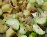 আলু ঝিঙে পোস্ত (Aloo Jhinge Posto Recipe in Bengali) রেসিপি ধাপ - 2 ছবি