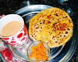 पनीर पराठा (paneer paratha recipe in Hindi) रेसिपी चरण 4 फोटो