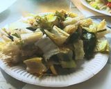 Foto del paso 6 de la receta: Ensalada tibia de lechuga y espinacas