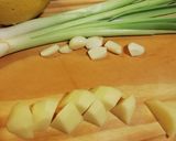 Foto del paso 1 de la receta: Salmón a la crema con puerros y limón (muy fácil!)
