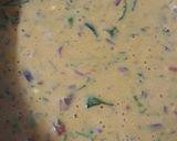 A picture of step 4 of Veg omelette.