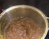 A picture of step 3 of Ayamase sauce.