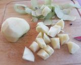 Foto del paso 2 de la receta: Crema de manzana y calabacín