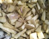 A picture of step 1 of Lau chingri.