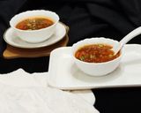 हॉट एंड सौर सुप(Hot and sour soup recipe in Hindi) रेसिपी चरण 4 फोटो