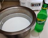 A picture of step 1 of Doodh soda.