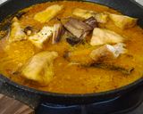 Foto langkah ke 3 dari resep Gulai Ikan Panggang Tahu Cabe Gendot.