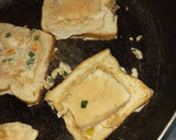 A picture of step 6 of Simple bread and egg.