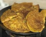 A picture of step 7 of Jowar Masala Chilla.