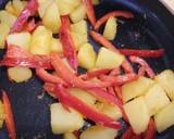 Torta salata di pepperoni, patate e mozzarella recipe step 1 photo