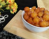 A picture of step 9 of Desi Rasgula 😃😃.