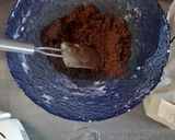Une image de l'étape 6 de Fondant chocolat et noix de coco.