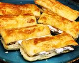 Foto del paso 5 de la receta Hojaldres mini de ricotta y trufa y de queso con anchoas