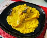 Lazac, póréhagymás szószban recept fázis 8 fotója