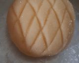 A picture of step 6 of Melon pan.