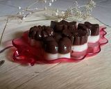 Foto langkah ke 8 dari resep Puding Chocolatos Selai Kacang Lapis Mentega.