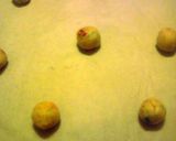 A picture of step 5 of Quick & Easy M&M Cookie Balls.