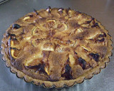 A picture of step 6 of Fig Tart.