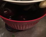 A picture of step 1 of Eggplants with Surprise Meatballs.