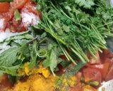 टोमेटो कोथमीर पचडी (Tomato Kothmir Pachadi recipe in hindi) रेसिपी चरण 3 फोटो