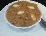 A picture of step 7 of Dal Badam Halwa.