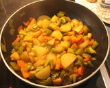 Foto del paso 5 de la receta: Bacalao con revuelto muzzarelleado