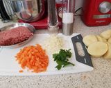 A picture of step 1 of My Minty Shephards Pie 💚.