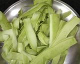 A picture of step 1 of Lauer Khosha Bora/Bottle gourd fritters.