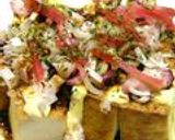 A picture of step 5 of Takoyaki-Style Fried Tofu.