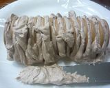 A picture of step 4 of Chocolate Cream Biscuit Cake.