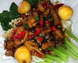 Foto langkah ke 3 dari resep Enoki Siram Bakso & Otak².