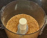 A picture of step 4 of Hazelnut Truffle Swirl Cheesecake.
