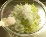 A picture of step 4 of Ground Meat Cutlets Juicy with Cabbage and Pork.