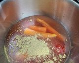 Foto del paso 2 de la receta: Salsa roja de tomate zapallo y zanahoria