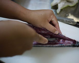 A picture of step 19 of Let's Prepare a Fish! How to Make Amberjack Sashimi.