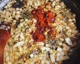 Foto del paso 5 de la receta: Arroz meloso de pulpo y gambones