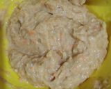 Foto langkah ke 2 dari resep Nugget ayam wortel empuk.