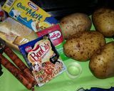 Foto langkah ke 1 dari resep Baked Potato and Cheese.