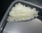 A picture of step 3 of Easy Striped Bento with Flavoured Nori Seaweed.