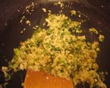 A picture of step 2 of Meatless Mapo Doufu.