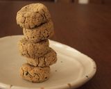 A picture of step 8 of Honey Kinako Okra Cookies for Dieters.