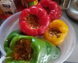 A picture of step 5 of Stuffed Peppers with Rice and Ground Beef (Nasi Mahsi, an Arab Specialty).