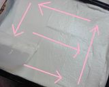 A picture of step 7 of Pure White Roll Cake.